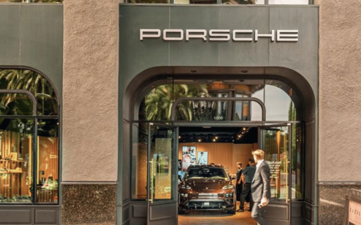 Porsche dirige-se para um futuro sustentável com lojas de varejo